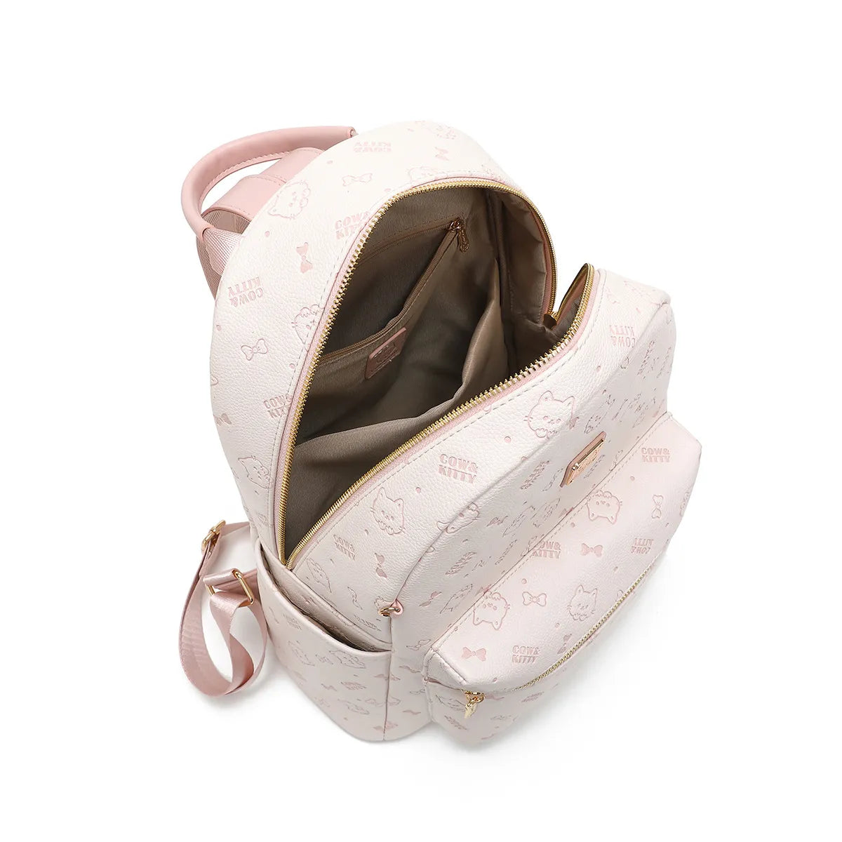 Cow & Kitty designer bag free shipping 2025 New Autumn Texture Fashion Large Capacity Backpack Versatile Student Leisure Backpack for woman