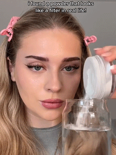 Insta-Ready Face & Under Eye Setting Powder Duo-Bubblegum 2 In 1 Pink Brightening Oil Control Loose Setting Powder Matte Pore-Less Waterproof Long Lasting Pressed Powder Pink Powder Brand Beauty Makeup Face Paint Cosmetic For Women Girls Perfect