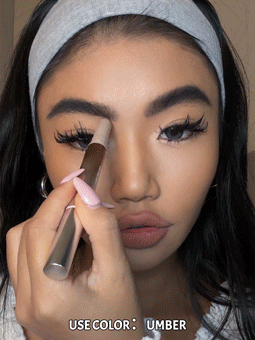 Fine Line 2-In-1 Nose Contour & Highlight Pen-Umber 2-Color Contour Stick Non-Greasy Long Lasting Natural Highlighter Dual-Use Multi-Use Sculpt Smoothes Fine Lines Creamy Contour Brand Beauty Makeup Face Paint Cosmetic For Women Girls Perfect For