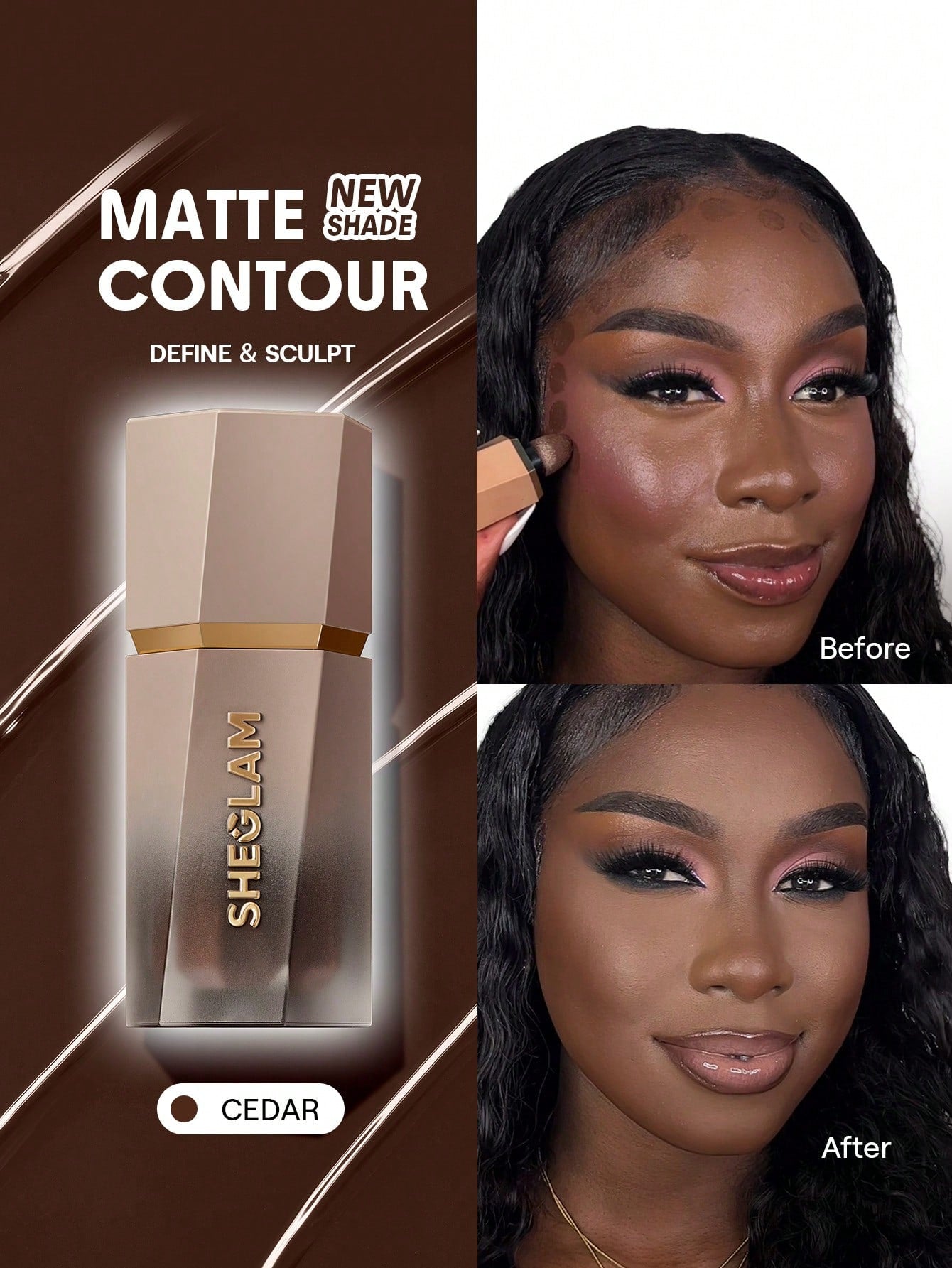 Sun Beam Matte Liquid Bronzer-Golden Sun Gel Cream Contour Non-Greasy Long Lasting Highly Pigmented Natural Contour Contouring Weightless Bronzer Brown Contour & Bronzer Brand Beauty Makeup Face Paint Cosmetic For Women Girls Perfect For Fall Wint
