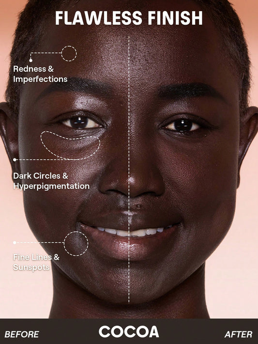 Lock & Go Long-Lasting Cushion Foundation-Porcelain Brand Beauty Makeup Face Paint Cosmetic For Women Girls Perfect For Fall Winter Ideal For Y2K Fancy Fashion Suitable For Birthday Christmas Present Party Ready Best Color