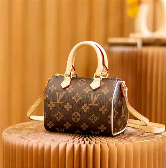 New Leathers Colorful Flower Pillow Travel Bag Women Leather Designer Speedyss classics presbyopia Shoulder Bags Crossbody handbags Totes pouch purse