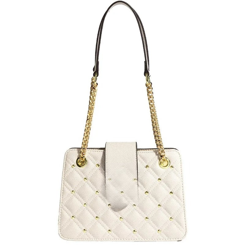 designer bag light luxury soft suede casual flap bag high-quality vintage large capacity tote bag for woman