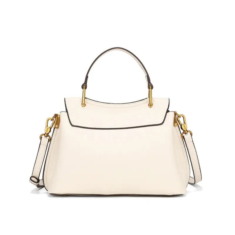 designer New Lock Handheld Tote Bag for Women Large Capacity Casual Fashion Big Bag Versatile Single Shoulder Crossbody