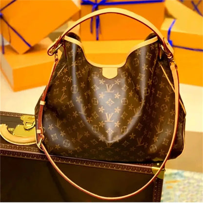 Designer Bags Women Shoulder Bag Hobos Purse Brown Old Flower The Totes Bag Letter Genuine Leather Bags Crossbody Handbags Lady Purse Luxurys Female backpack2021