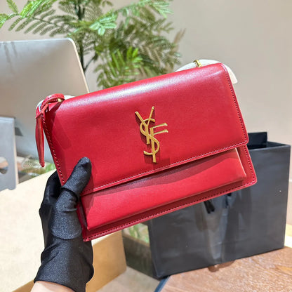 Designer Bags Shoulder Bags Chain Bags High-Quality Women's Handbags Fashionable Casual Crossbody Bags Sunset Bags Wallets Smooth Leather