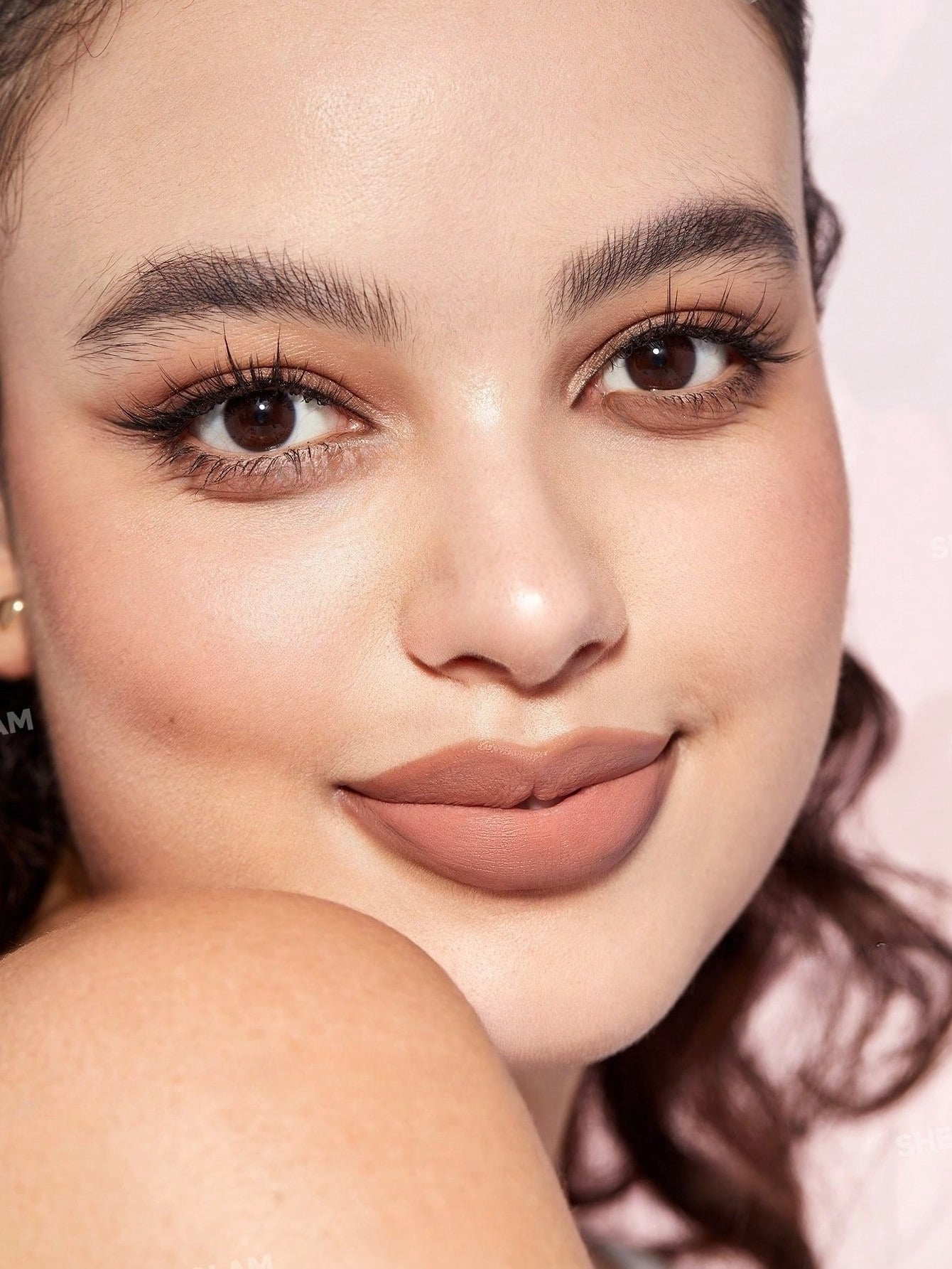 Glam 101 Lipstick & Liner Duo-Deep Caramel 2-In-1 Matte Dual-Ended Lip Liner Lipstick Pencil Highly Pigmented Long Lasting Smooth Easy To Wear Lip Makeup Pink Brown Lip Liner Brand Beauty Makeup Face Paint Cosmetic For Women Girls Perfect For Fall