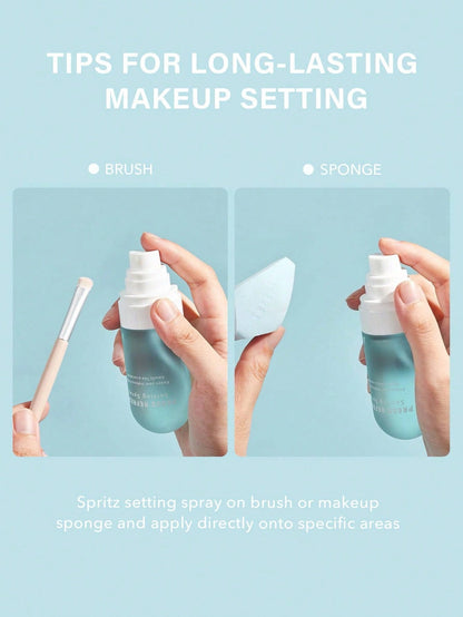 Press Refresh Setting Spray Moisturizing Long Lasting Makeup Setting Spray Oil-Control Non-Greasy Makeup Setting Pink Brown Setting Spray Brand Beauty Makeup Face Paint Cosmetic For Women Girls Perfect For Fall Winter Ideal For Y2K Fancy Fashion S