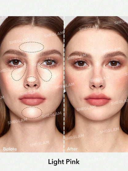 Baked Glow Setting Powder-Light Brown Oil Control Loose Setting Powder Translucent Pore-Less Flawless Smooths Fine Lines Glowy Powder Brand Beauty Makeup Face Paint Cosmetic For Women Girls Perfect For Fall Winter Ideal For Y2K Fancy Fashion Suita