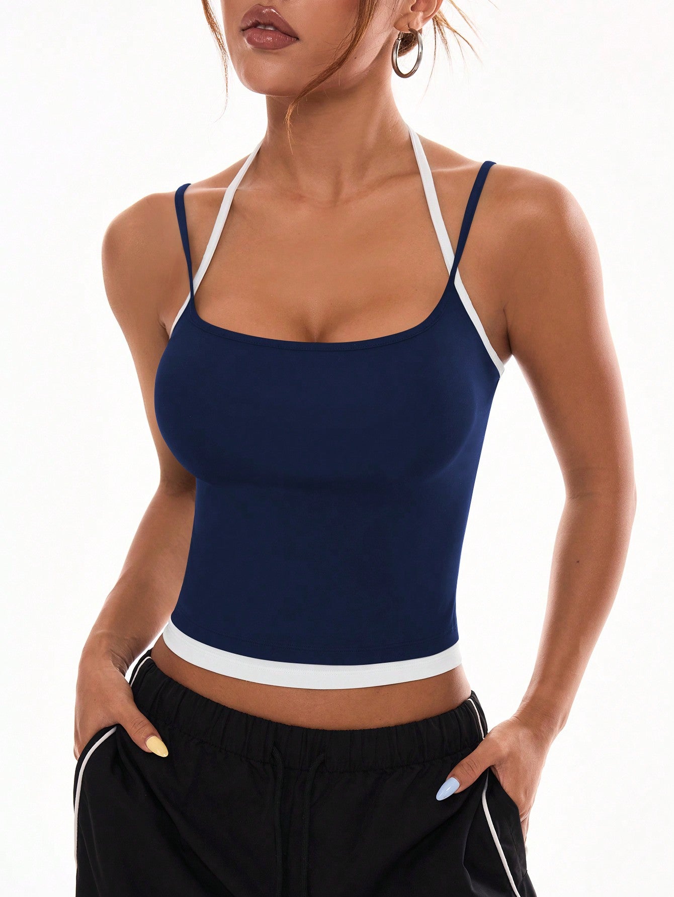 Sports Tees, Simple & Fashionable, Casual For Daily Wear Workout Cami Top