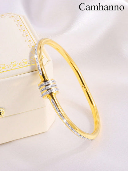 Personalized Multi-Color Stainless Steel Bracelet Set With Unique Design, Fashionable , Multi-Element Design, Exquisite And Ideal Gift, Non Fading Jewelry, Fashionable