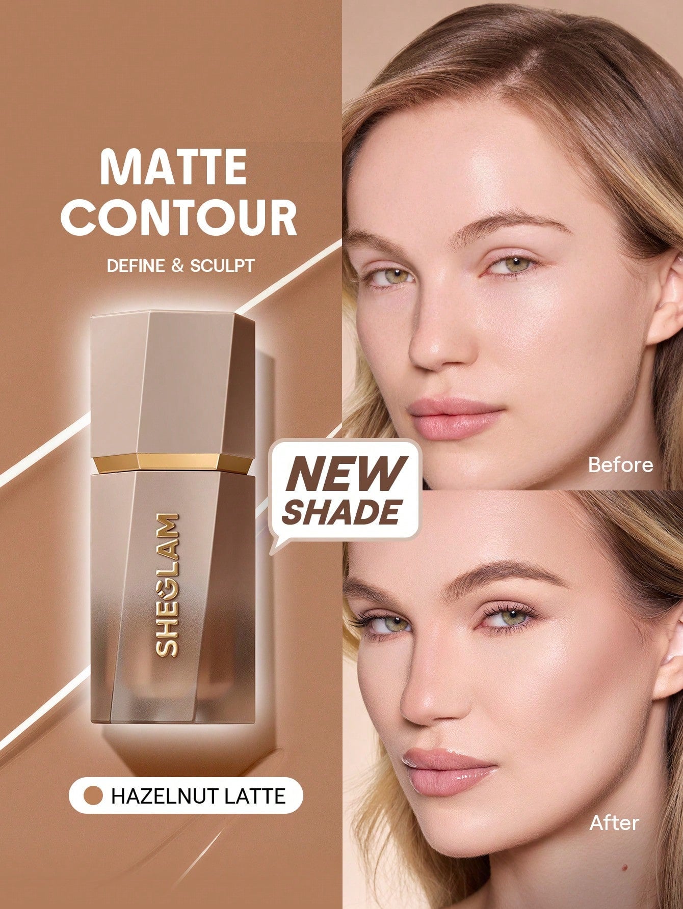 Sun Beam Matte Liquid Bronzer-Golden Sun Gel Cream Contour Non-Greasy Long Lasting Highly Pigmented Natural Contour Contouring Weightless Bronzer Brown Contour & Bronzer Brand Beauty Makeup Face Paint Cosmetic For Women Girls Perfect For Fall Wint