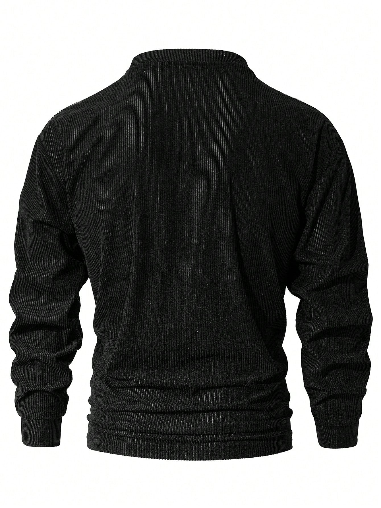 Men's Casual Old Money Corduroy Sweatshirt , Fall Winter