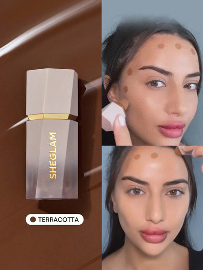 Sun Beam Matte Liquid Bronzer-Golden Sun Gel Cream Contour Non-Greasy Long Lasting Highly Pigmented Natural Contour Contouring Weightless Bronzer Brown Contour & Bronzer Brand Beauty Makeup Face Paint Cosmetic For Women Girls Perfect For Fall Wint