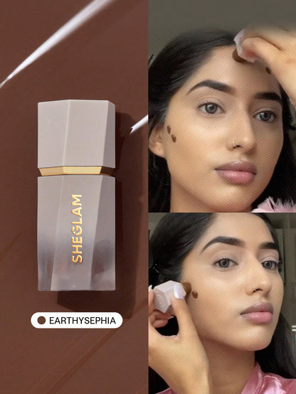 Sun Beam Matte Liquid Bronzer-Golden Sun Gel Cream Contour Non-Greasy Long Lasting Highly Pigmented Natural Contour Contouring Weightless Bronzer Brown Contour & Bronzer Brand Beauty Makeup Face Paint Cosmetic For Women Girls Perfect For Fall Wint