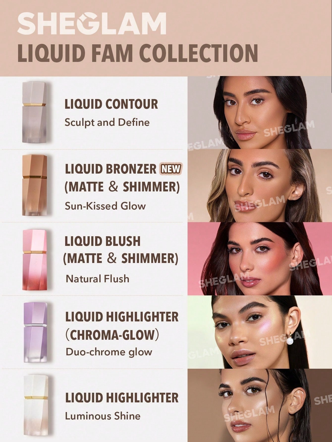 Sun Beam Matte Liquid Bronzer-Golden Sun Gel Cream Contour Non-Greasy Long Lasting Highly Pigmented Natural Contour Contouring Weightless Bronzer Brown Contour & Bronzer Brand Beauty Makeup Face Paint Cosmetic For Women Girls Perfect For Fall Wint