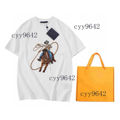 Men's Plus Tees & Polos Round T-shirt plus size neck embroidered and printed polar style summer wear with street pure cotton