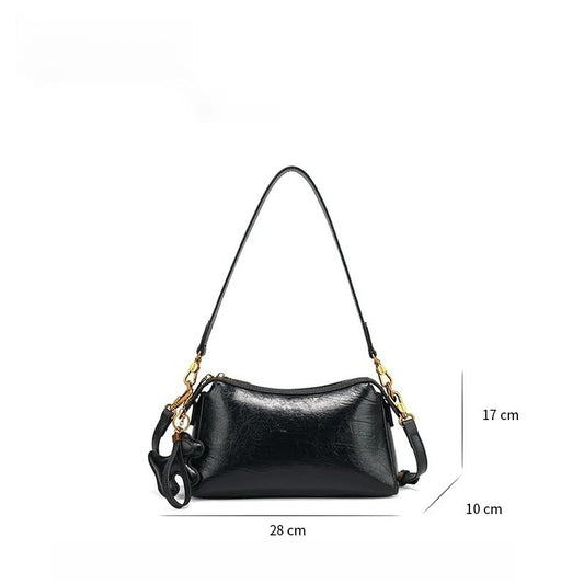 designer shoulder bag New Underarm Bag Simple Versatile Womens vintage classic genuine leather handbag