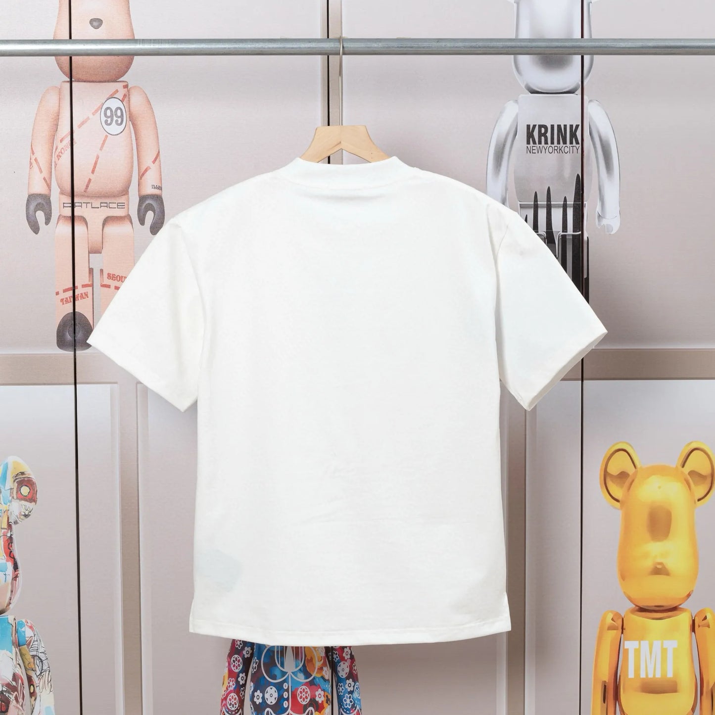 mens plus tees polos round neck embroidered and printed polar style summer wear with street pure cotton