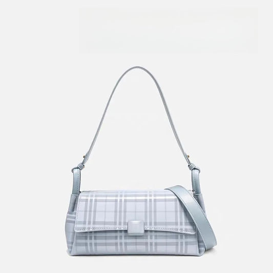 designer shoulder bag underarm bag womens fashionable vintage contrasting color crossbody bag French stick bag