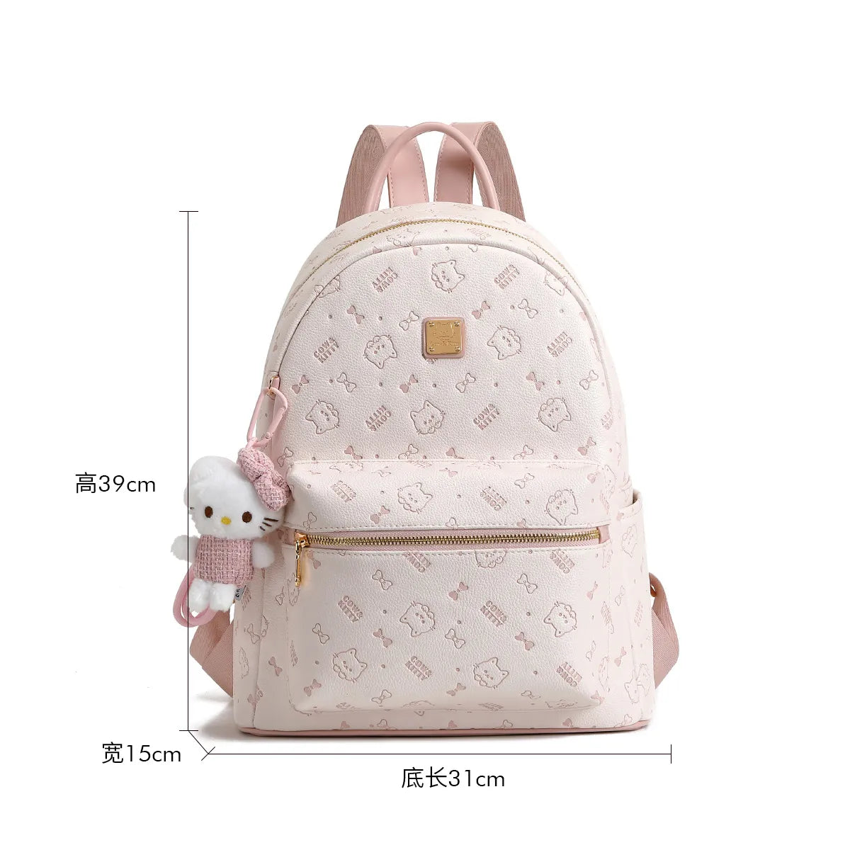 Cow & Kitty designer bag free shipping 2025 New Autumn Texture Fashion Large Capacity Backpack Versatile Student Leisure Backpack for woman
