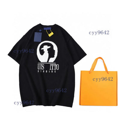 Men's Plus Tees & Polos Round T-shirt plus size neck embroidered and printed polar style summer wear with street pure cotton