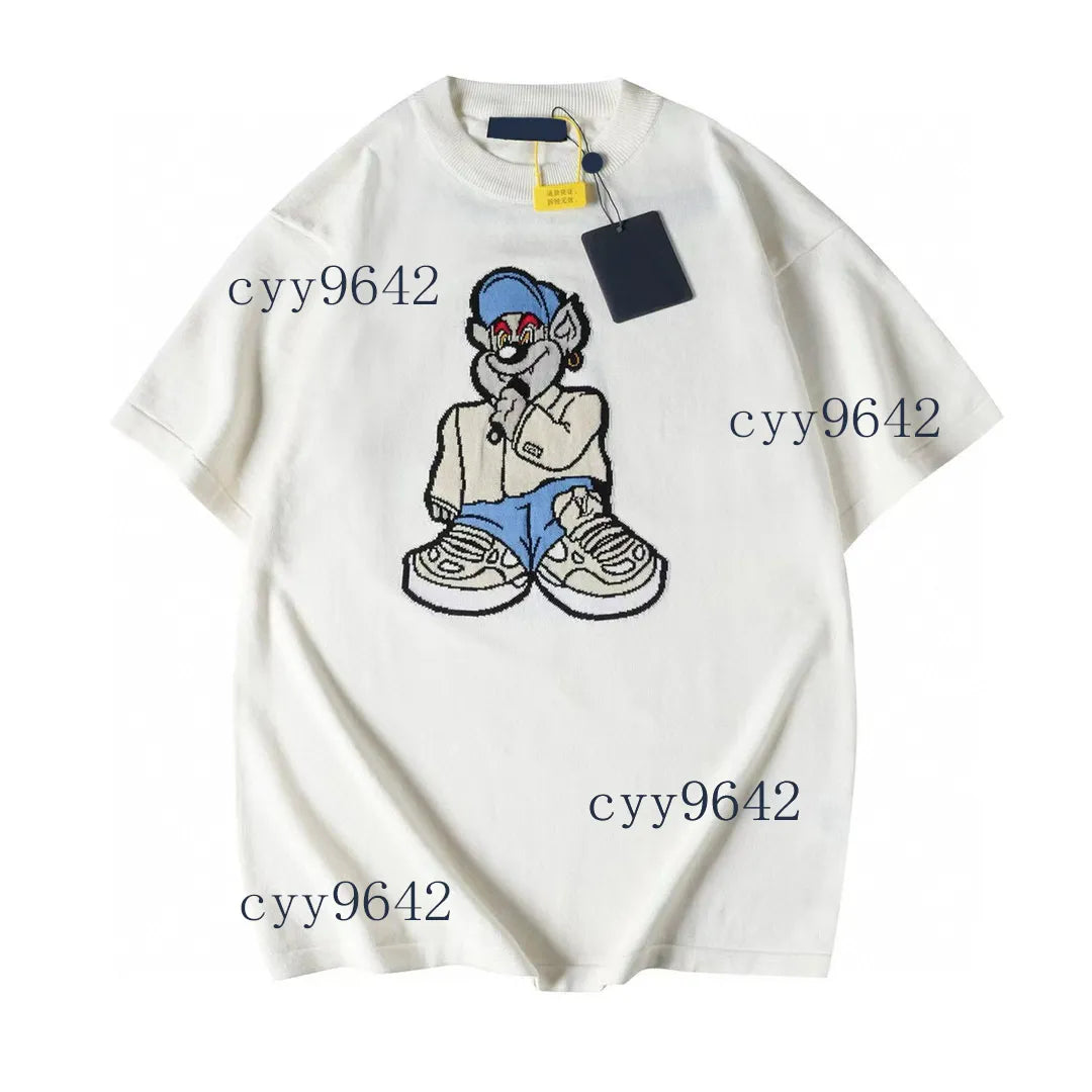 Men's Plus Tees & Polos Round T-shirt plus size neck embroidered and printed polar style summer wear with street pure cotton