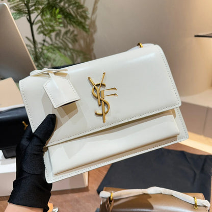 Designer Bags Shoulder Bags Chain Bags High-Quality Women's Handbags Fashionable Casual Crossbody Bags Sunset Bags Wallets Smooth Leather