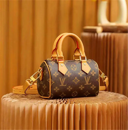 New Leathers Colorful Flower Pillow Travel Bag Women Leather Designer Speedyss classics presbyopia Shoulder Bags Crossbody handbags Totes pouch purse