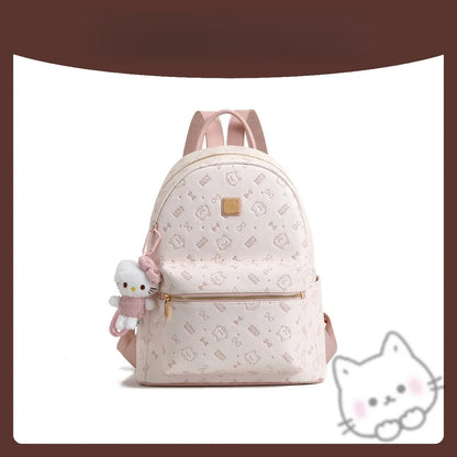 Cow & Kitty designer bag free shipping 2025 New Autumn Texture Fashion Large Capacity Backpack Versatile Student Leisure Backpack for woman