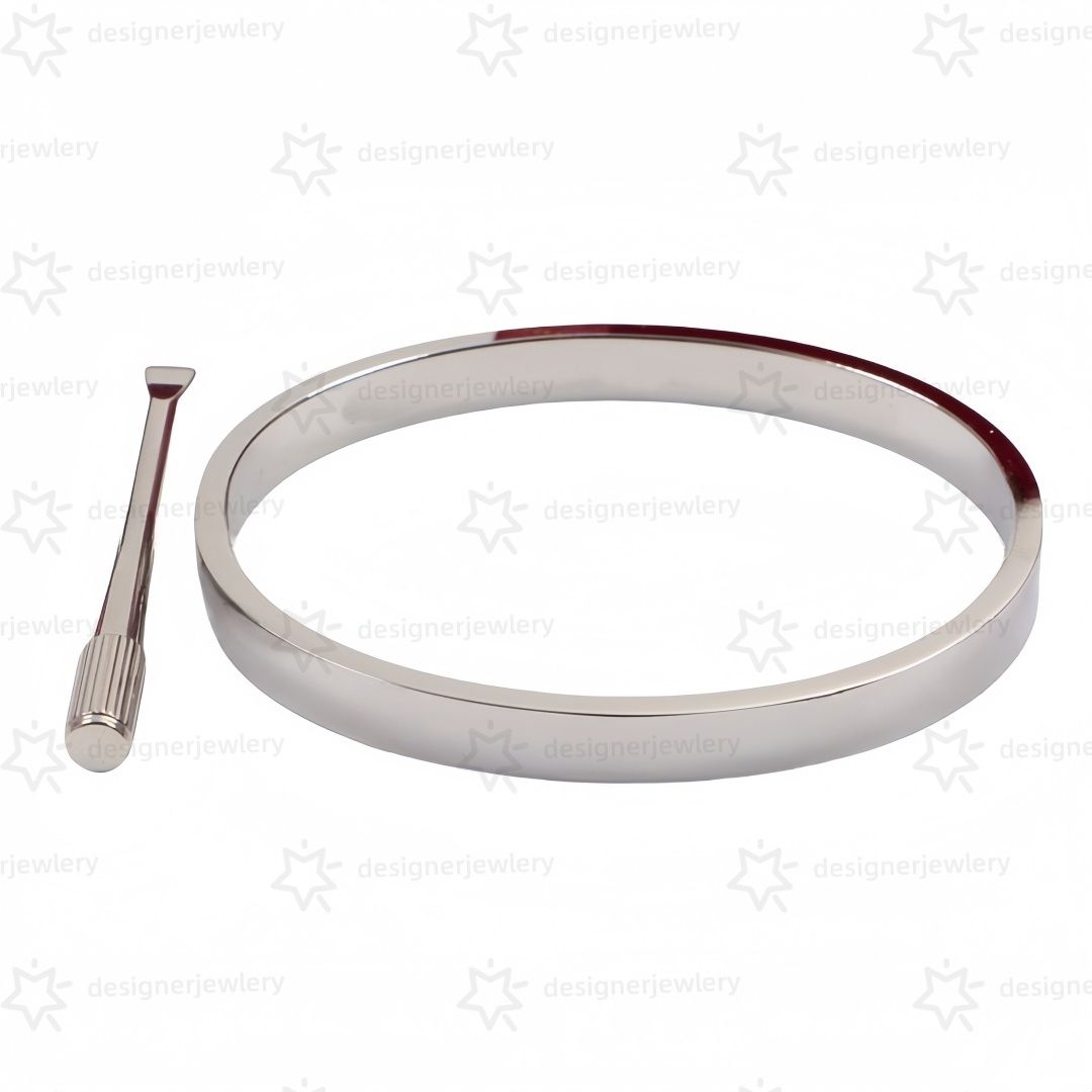 Love classic designer bracelet for women men charm braclet bangle luxury jewelry stainless steel Not fading Not allergic silver gold bracelets designer jewelry