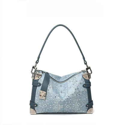 designer bag Light luxury high quality New vintage printed shoulder armpit bag women's commuting leisure versatile handbag