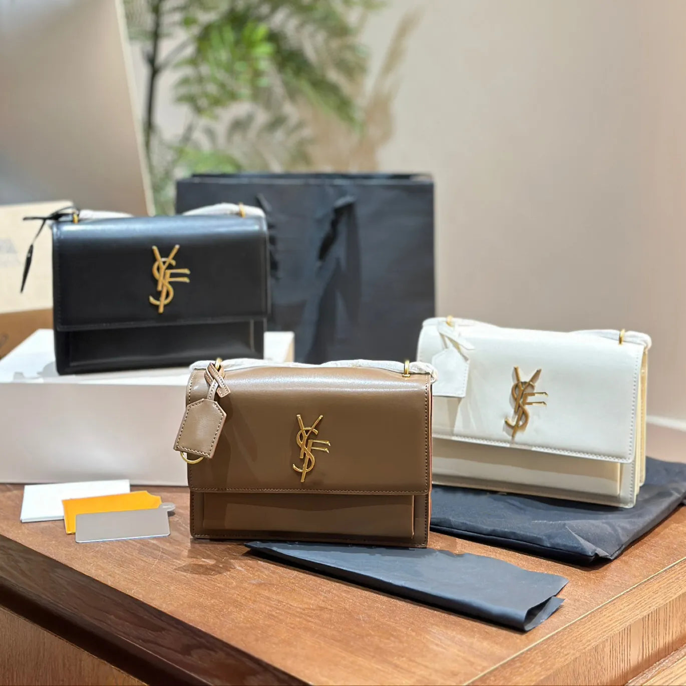 Designer Bags Shoulder Bags Chain Bags High-Quality Women's Handbags Fashionable Casual Crossbody Bags Sunset Bags Wallets Smooth Leather