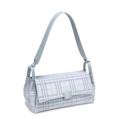 designer shoulder bag underarm bag womens fashionable vintage contrasting color crossbody bag French stick bag