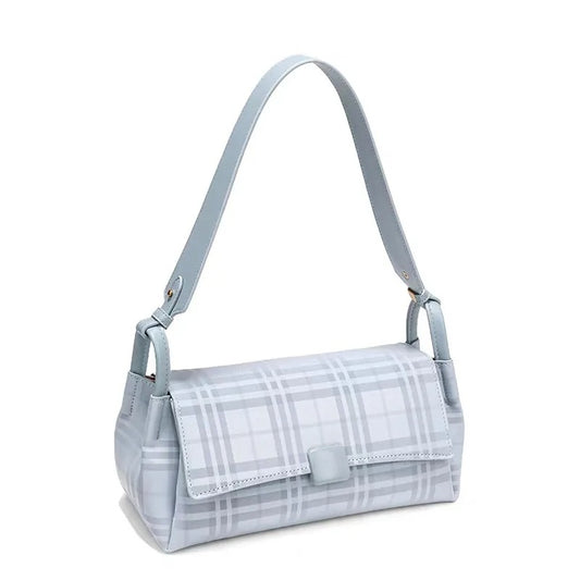 designer shoulder bag underarm bag womens fashionable vintage contrasting color crossbody bag French stick bag