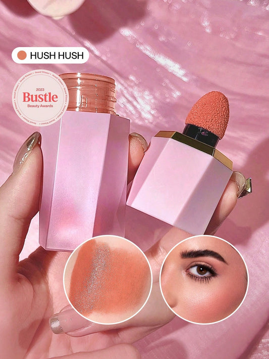 Color Bloom Liquid Blush Matte Finish-Rose Ritual Gel Cream Blush Long Lasting Non-Fading Highly Pigmented Lightweight Long Wear Smooth Blusher Pink Brown Blush Rare Brand Beauty Makeup Face Paint Cosmetic For Women Girls Perfect For Fall Winter I