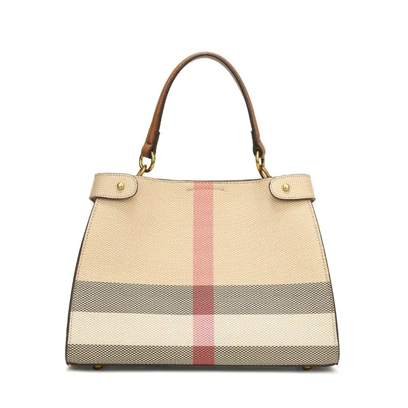 designer Shoulder Bags New plaid handbag simple and versatile womens bag large capacity fashionable casual diagonal cross bag