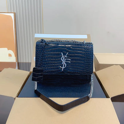 Designer Bags Shoulder Bags Chain Bags High-Quality Women's Handbags Fashionable Casual Crossbody Bags Sunset Bags Wallets Smooth Leather