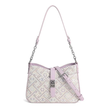 designer Shoulder Bags free shipping 2025 New Ethnic Style Single Shoulder Underarm Bag Light Luxury Versatile Single Shoulder Crossbody Bag for Women