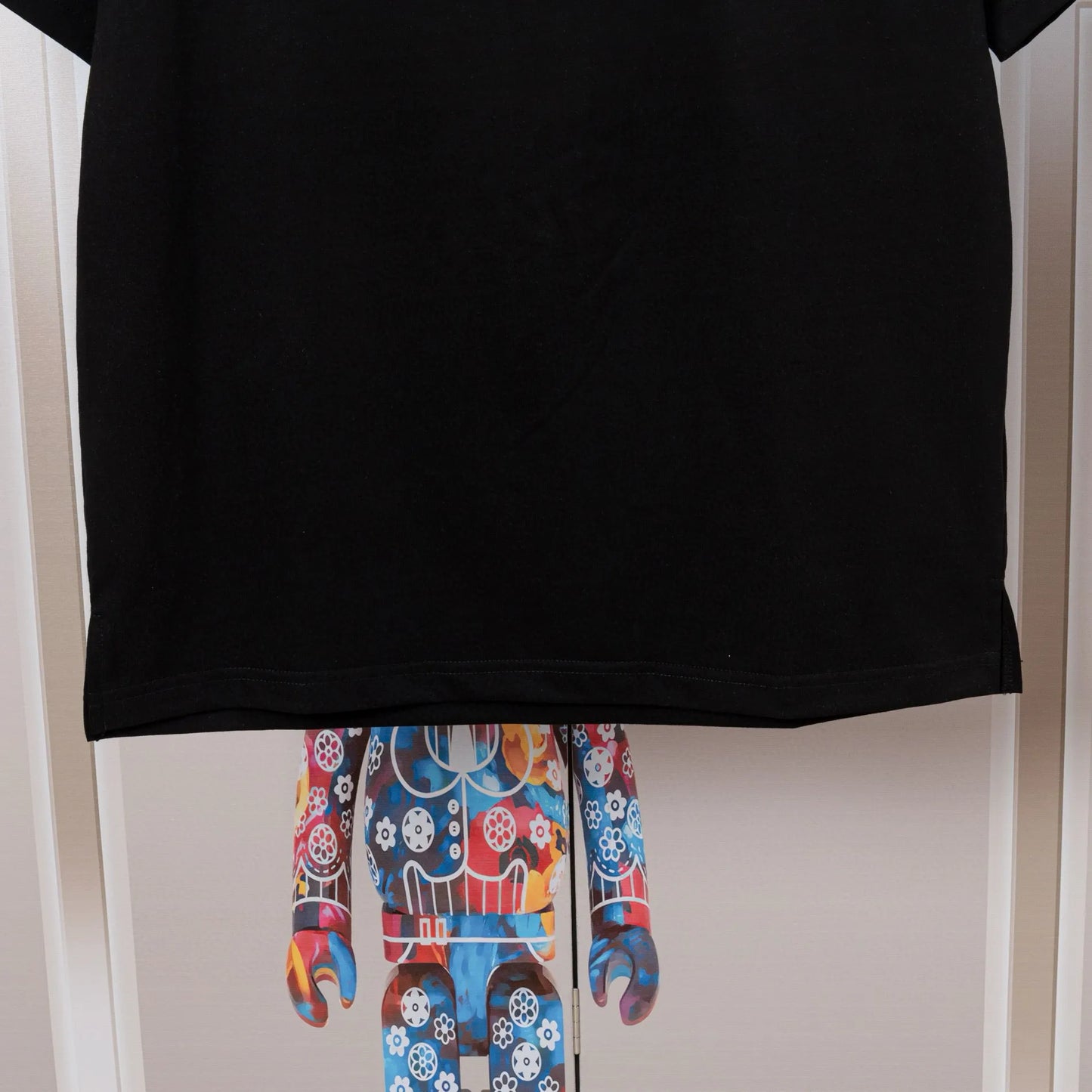 mens plus tees polos round neck embroidered and printed polar style summer wear with street pure cotton