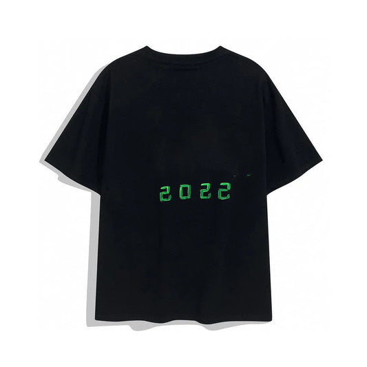 Men's Plus Tees & Polos Round neck embroidered and printed polar style summer wear with street pure cotton 1a1d