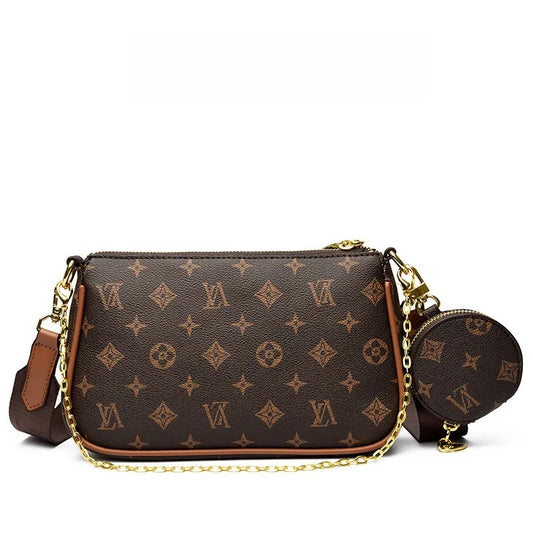 Designer Bag 2025 New Edition of Light Luxury Classic Printed Handbag Fashionable and Versatile Chain Bag for Women