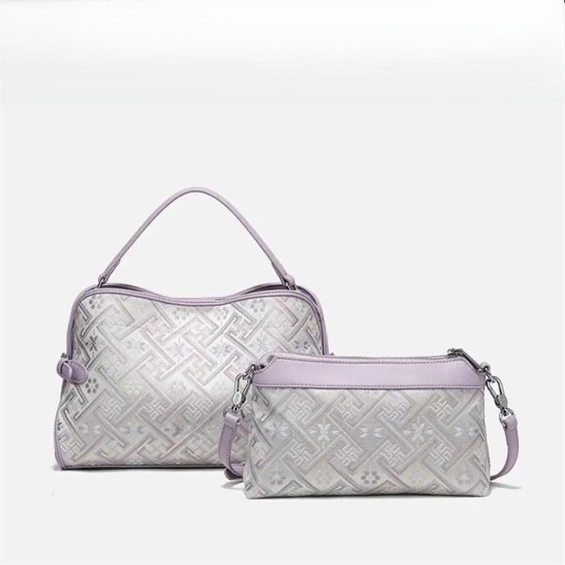 designer Shoulder Bags free shipping Embroidery crossbody composite bag womens new ethnic style bag wholesale