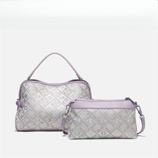 designer Shoulder Bags free shipping Embroidery crossbody composite bag womens new ethnic style bag wholesale