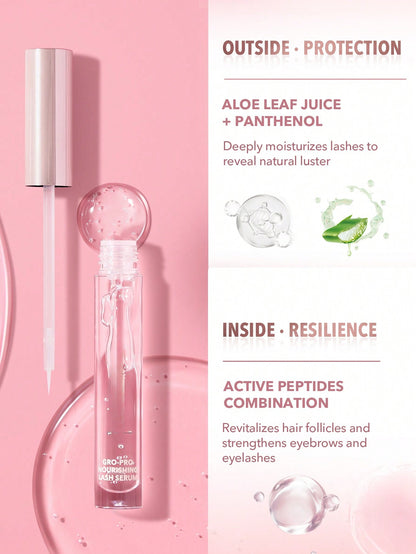 Gro-Pro Nourishing Lash Serum Clear Brow Serum Easy-To-Apply Strengthen Sparse And Fragile Lash Eyebrow And Lash Treatment Brand Beauty Makeup Face Paint Cosmetic For Women Girls Perfect For Fall Winter Ideal For Y2K Fancy Fashion Suitable For Bir