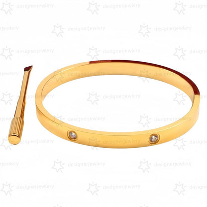 Love classic designer bracelet for women men charm braclet bangle luxury jewelry stainless steel Not fading Not allergic silver gold bracelets designer jewelry