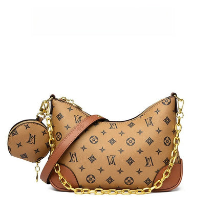 Designer Bag 2025 New Fashionable Retro Underarm Bag Trendy Fashion Casual Shoulder Bag for Women yellow brown khaki