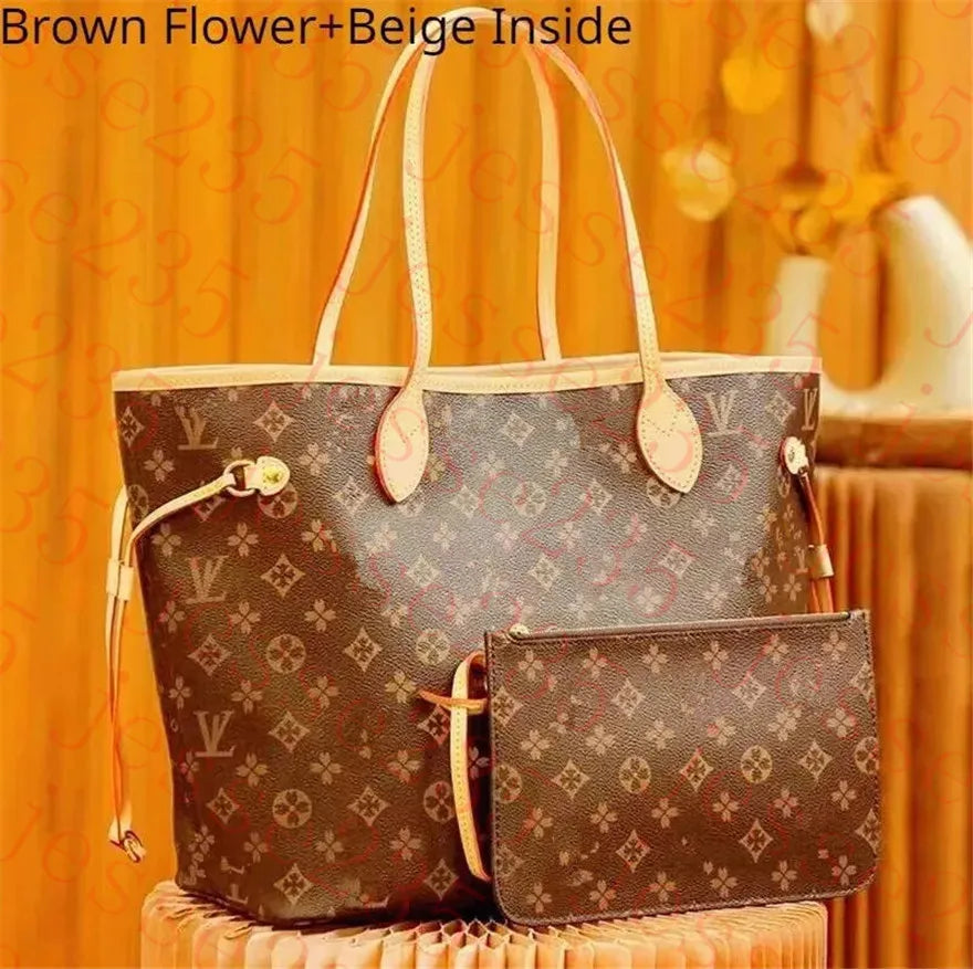 Designer Bags Women Shoulder Bag Hobos Purse Brown Old Flower The Totes Bag Letter Genuine Leather Bags Crossbody Handbags Lady Purse Luxurys Female backpack2021