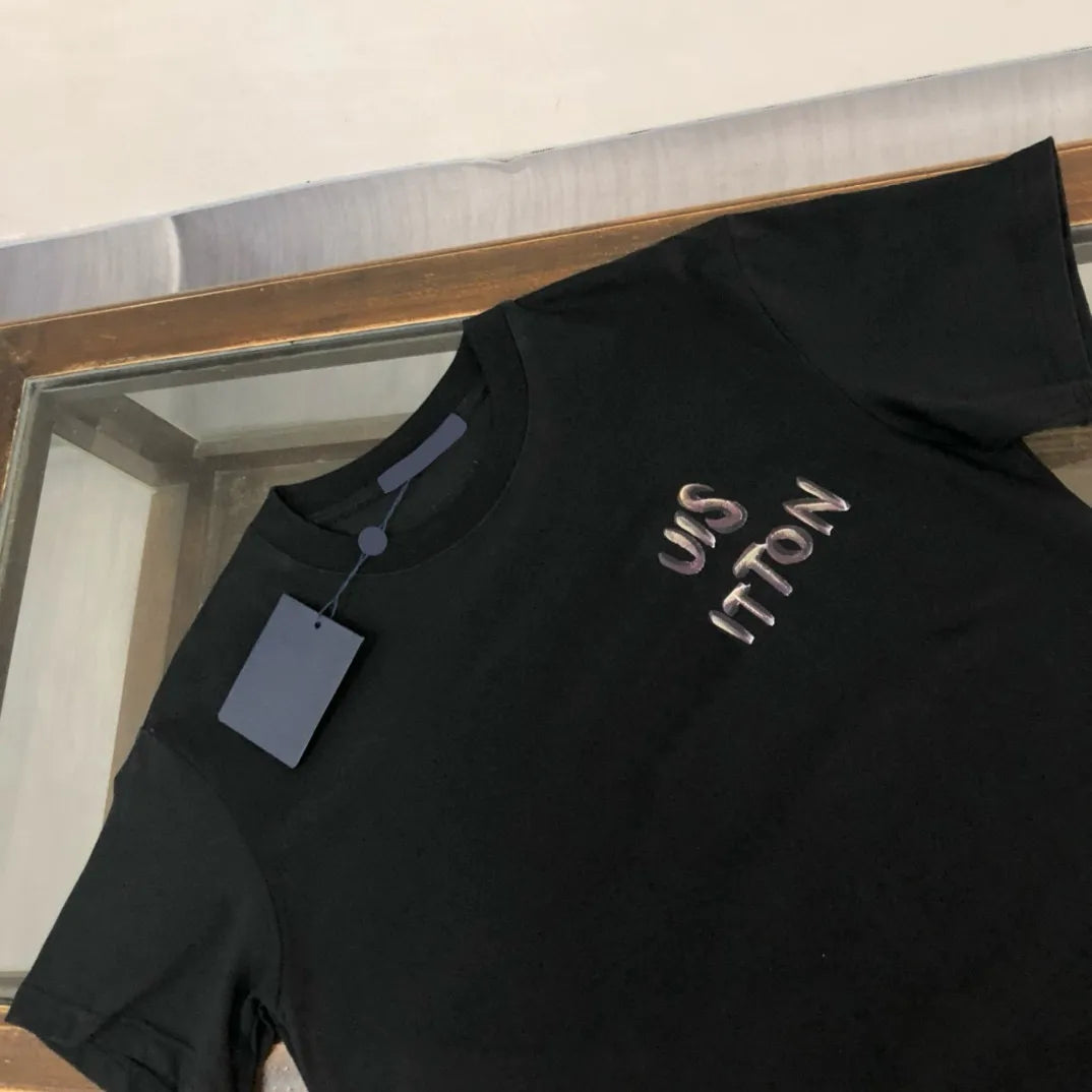 Men's Plus Tees & Polos Round neck embroidered and printed polar style summer wear with street pure cotton t-shirts