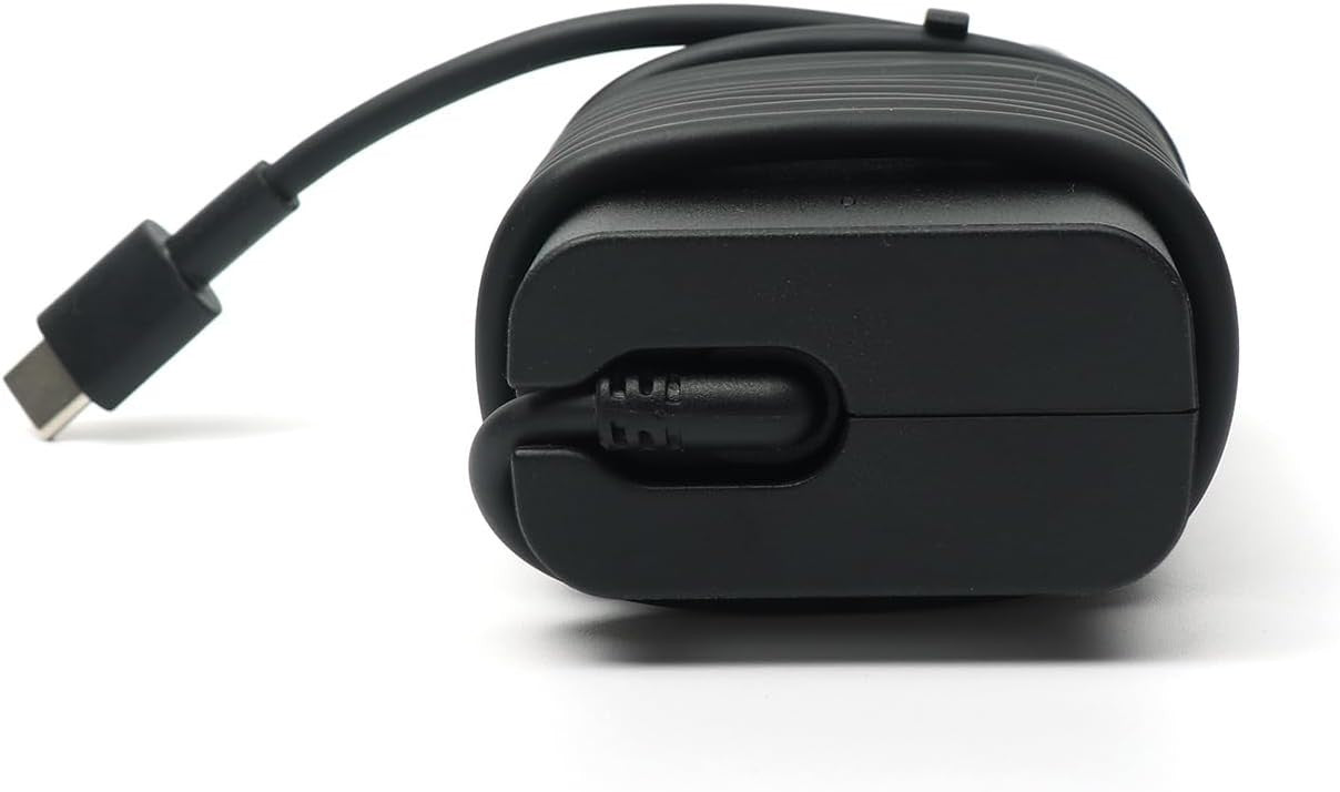 Dell 65W USB-C Laptop Charger,Latitude 5400 5410 5420 5430 5440 5450 Power AC Adapter with Power Cord Cable, Black, HA65NM190
